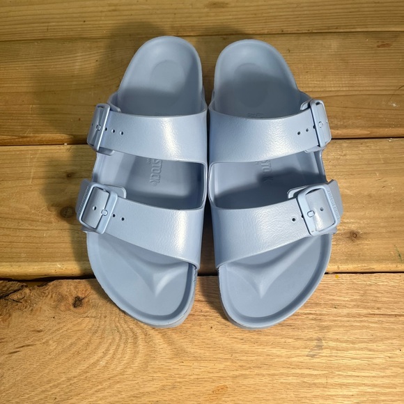 Birkenstock Women's Arizona EVA Sandal Dusty Blue Size 41 Women’s 10-10.5 - Picture 2 of 11